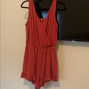 Salmon Colored Romper-So Cute